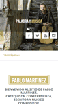 Mobile Screenshot of pablomartinez.net